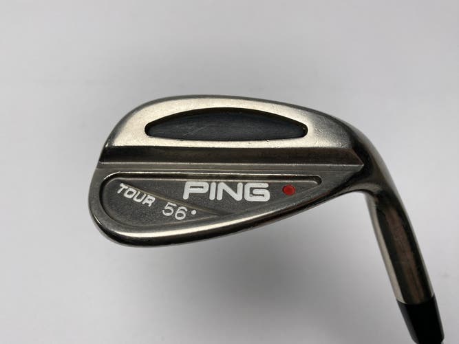 Ping Tour Sand Wedge 56* Red Dot 1* Flat Wedge Steel Mens RH Midsize Grip