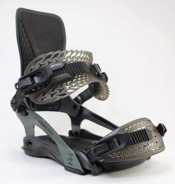 Rome Cleaver Snowboard Bindings, L/XL (Mens US 10.5-13), Black