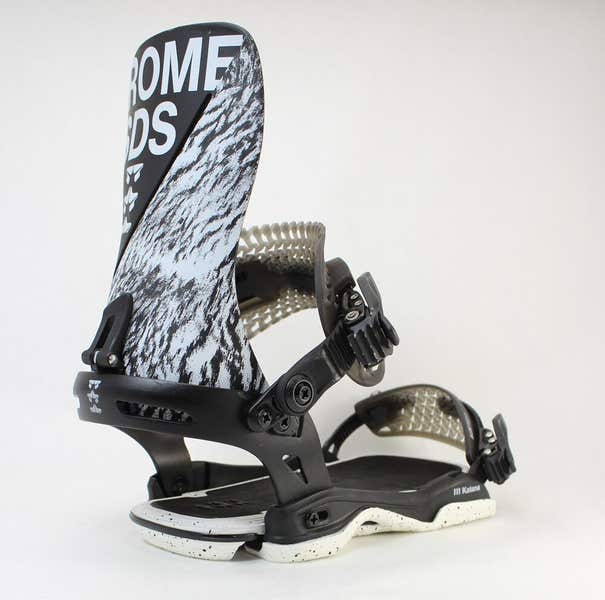 Rome Katana Snowboard Bindings, Size L/XL (US 10.5-13), Black