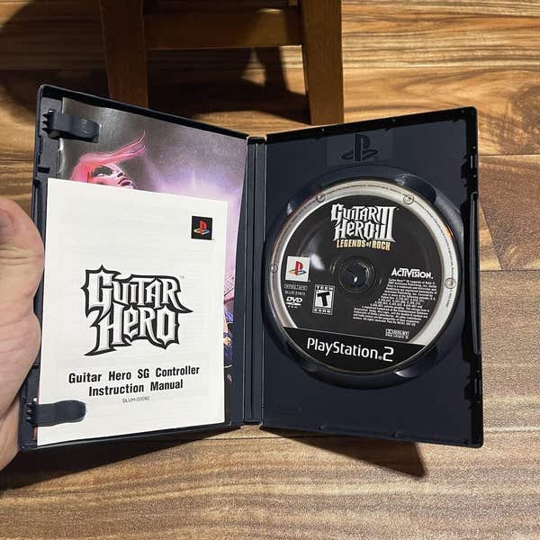 Juego de música física Guitar Hero 3 Legends Of Rock para PS2