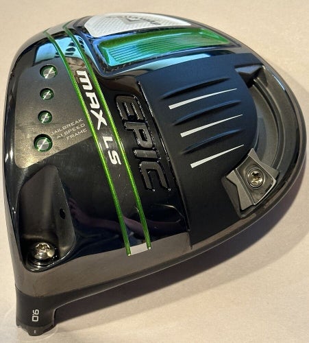 Callaway Epic MAX LS Low Spin Driver 9* LEFT  Hand - Head Only LH #99999