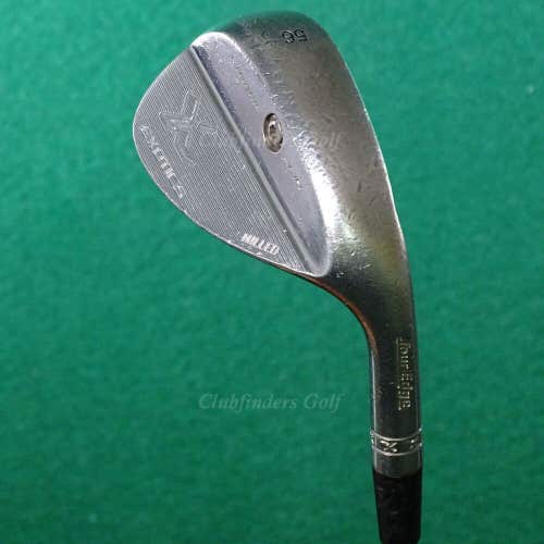 Tour Edge Exotics Xtreme Spin Milled 56° SW Sand Wedge Stepped Steel Stiff