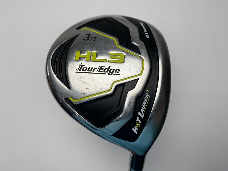 Tour Edge Hot Launch 3 3 Fairway Wood 15* Mitsubishi Rayon Bassara Regular RH