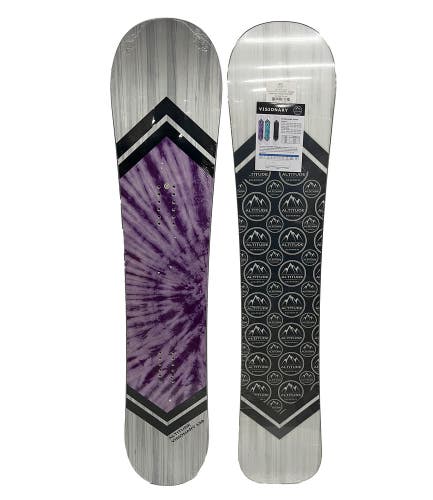 WOMENS' ALTITUDE "VISIONARY" ALL-MOUNTAIN SNOWBOARD 138CM
