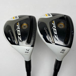 Taylormade RocketBallz Stage 2 4 & 5 Hybrid Set 22* 25* RocketFuel Regular RH