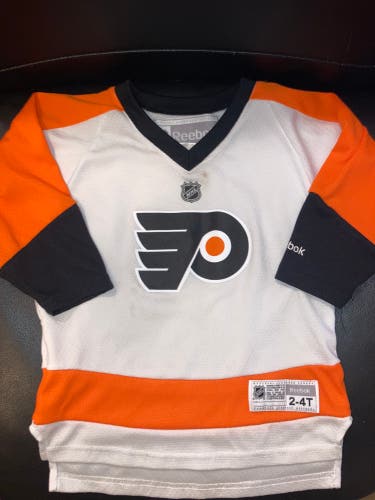 Youth Reebok Philadelphia Flyers 2-4T hockey jersey