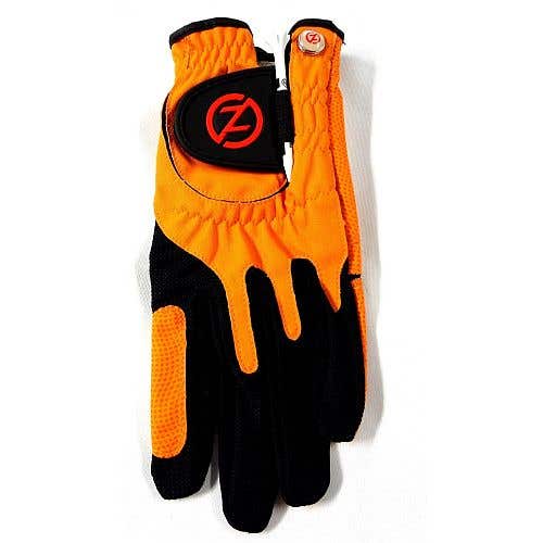 Zero Friction Performance Glove (Orange, LEFT, UNIVERSAL ONE SIZE FIT, 2pk) NEW