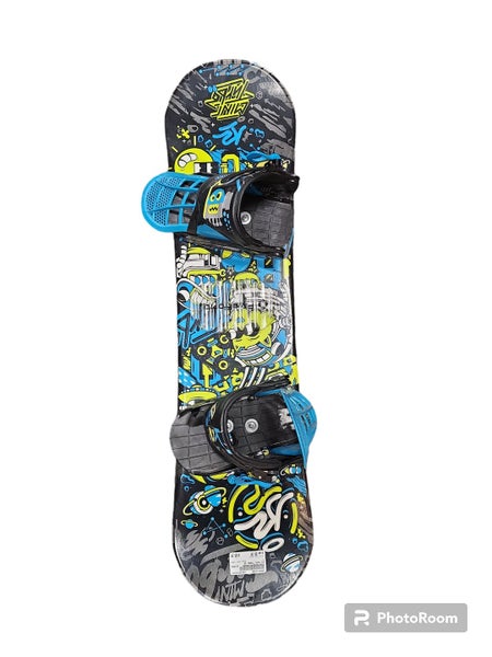 Used K2 Mini Turbo 90 Cm Boys' Snowboard Combo