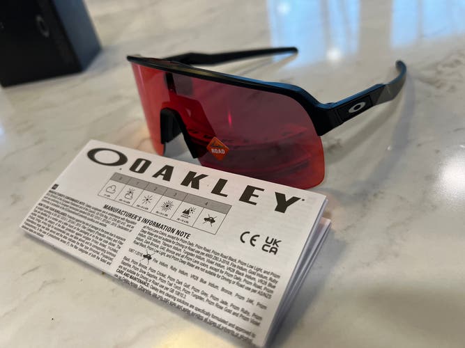Oakley Sutro Lite Matte Black / Prizm Road NEW