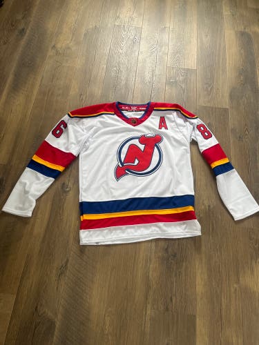 Jack Hughes New Jersey Devils Hockey Jersey Size 52