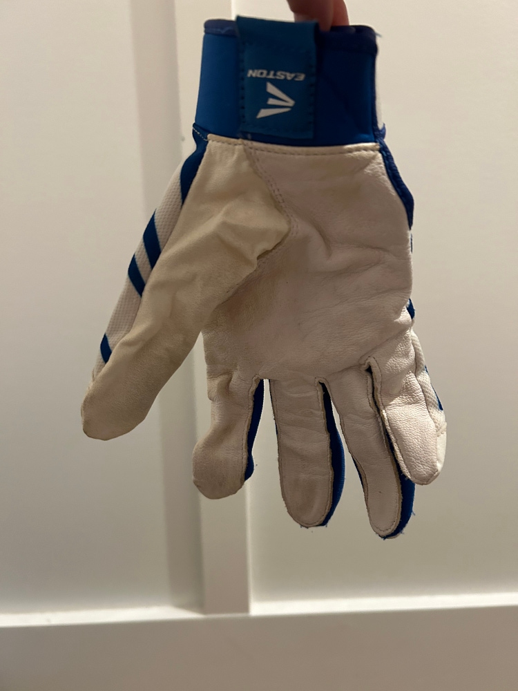 Used Medium Easton Batting Gloves