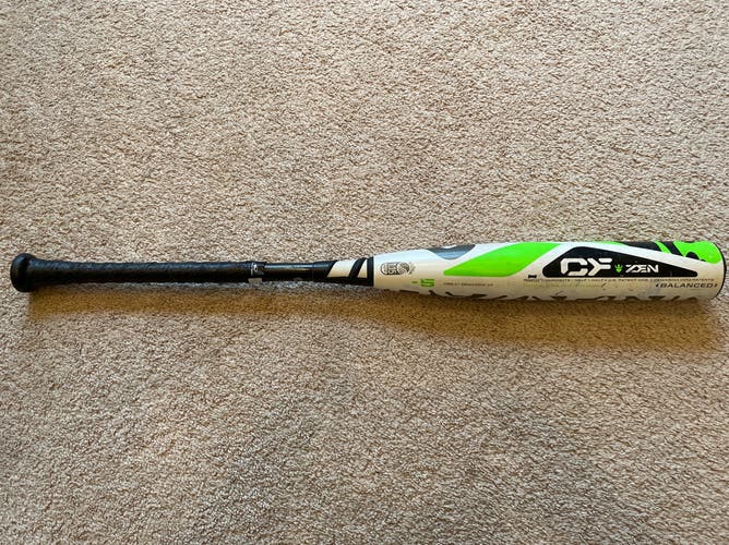 USSSA Certified 2017 DeMarini Green Zen 31” 26 Oz Second Owner