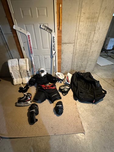 First Come First Serve Goalie Gear: All For Sale