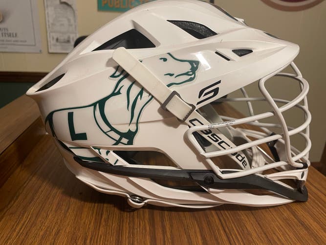 Loyola player issued Cascade S Helmet