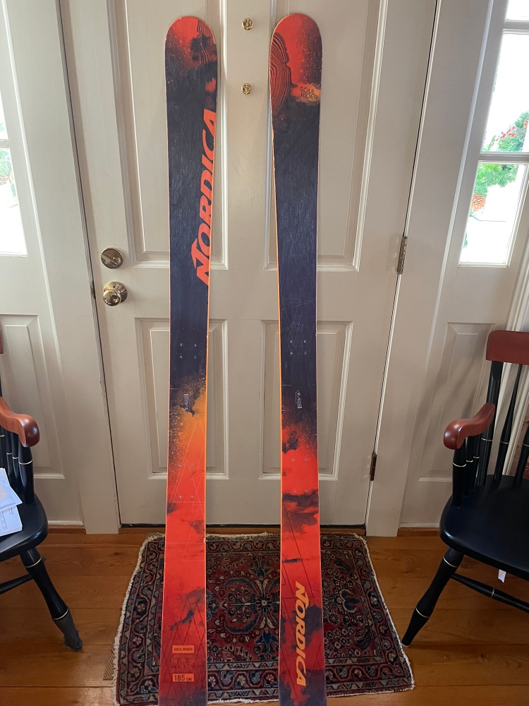 Used 2016 All Mountain Without Bindings Soul Rider 97 Skis