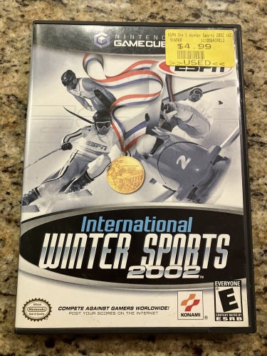ESPN International Winter Sports 2002 (Nintendo GameCube 2002) w/ manual -Tested