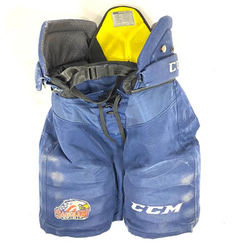 CCM HPTK - Used OHL Pro Stock Hockey Pant (Blue/Grey/White)