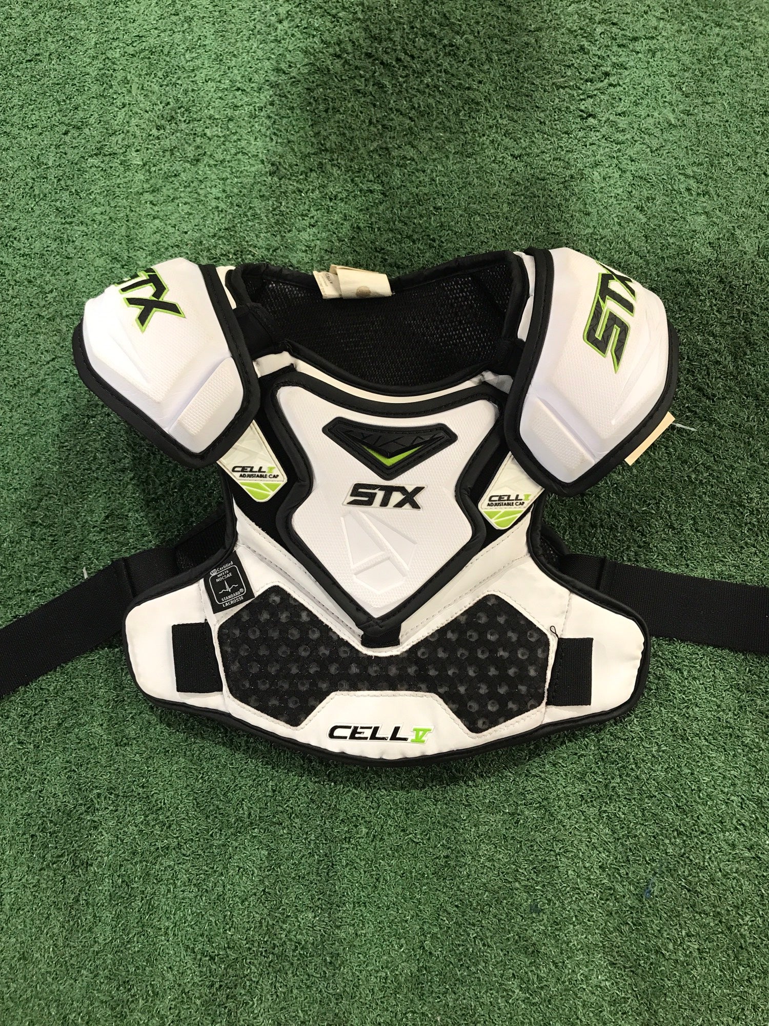 STX Cell 3 Shoulder Pad Lacrosse Shoulder Pads