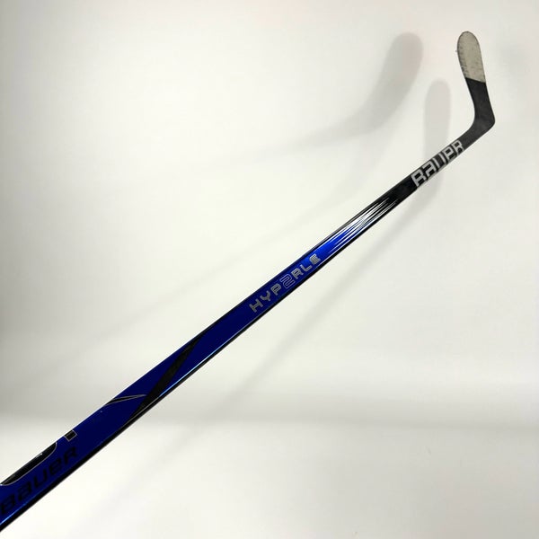 Repaired Left Handed Blue Bauer Hyperlite 2 Pastranak Curve 70 Flex - #Q41