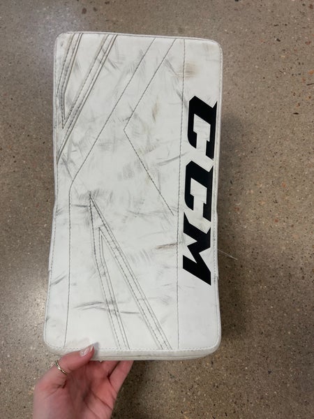 Used CCM P2.5 Regular Goalie Blocker