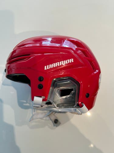 Used Small Warrior Alpha One Pro Helmet Red