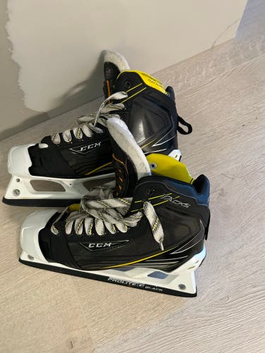 CCM Tacks Goalie Skates SR Size 9