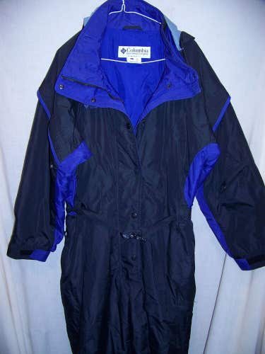 Vintage Columbia Insulated One Piece Snow Ski Suit, Women's XLarge
