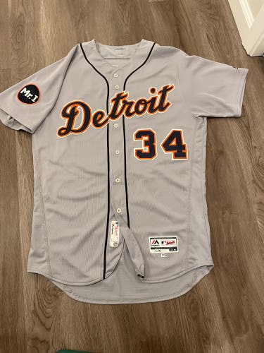Team issued majestic Detroit tigers jersey