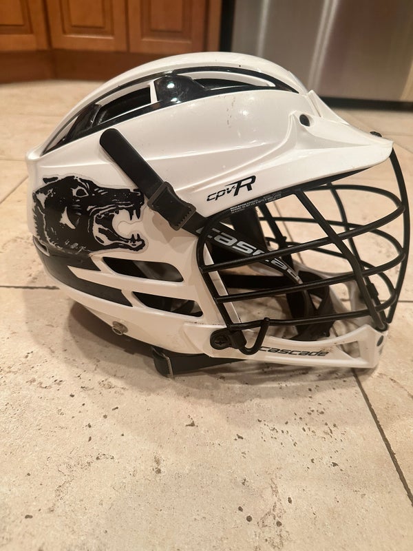 White Lacrosse Helmets Used and New on SidelineSwap