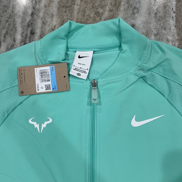 Nike Dri-FIT Rafa Nadal Tennis Jacket Emerald DV2885-349