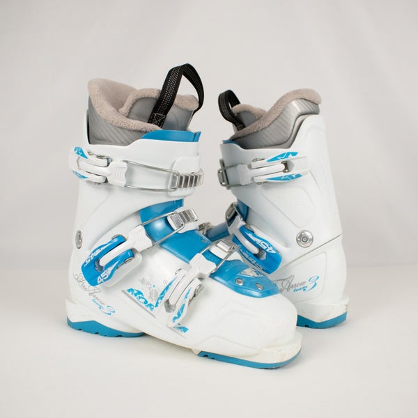 Used Kid's Nordica Firearrow Team 3 All Mountain Ski Boots Kid's 4/4.5 Mondo 22/22.5 Blue/White