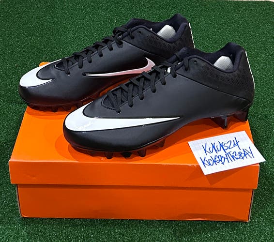 Nike Vapor Speed 2 TD CF Football Cleats Black 847097-010 Mens size 10