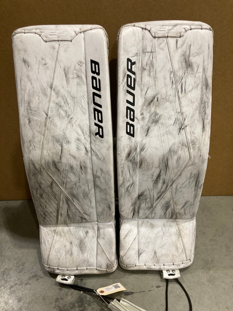 Used Small Bauer Supreme 3S Goalie Leg Pads