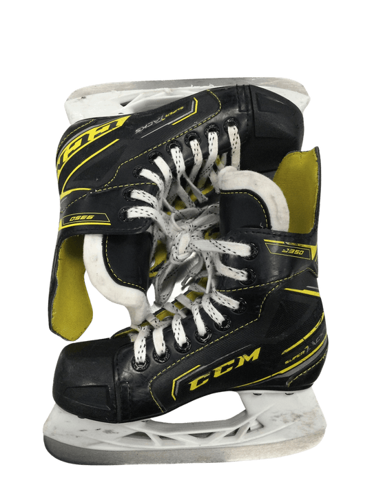 Used Ccm Super Tacks 9350 Youth 13.0 Ice Hockey Skates