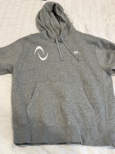 Gray New Medium Nike Sweatshirt Athletes Unlimited Logo