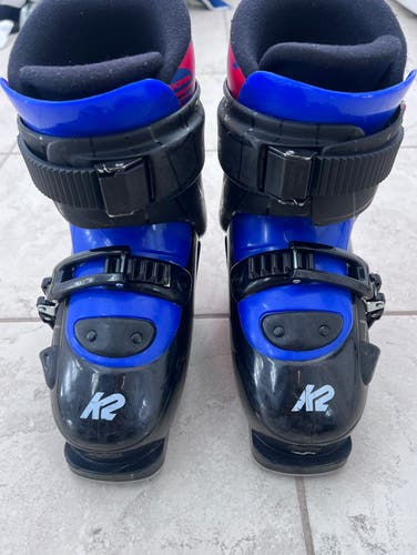K2 Indy2 Kid’s Downhill Ski Boots, Size 21.5
