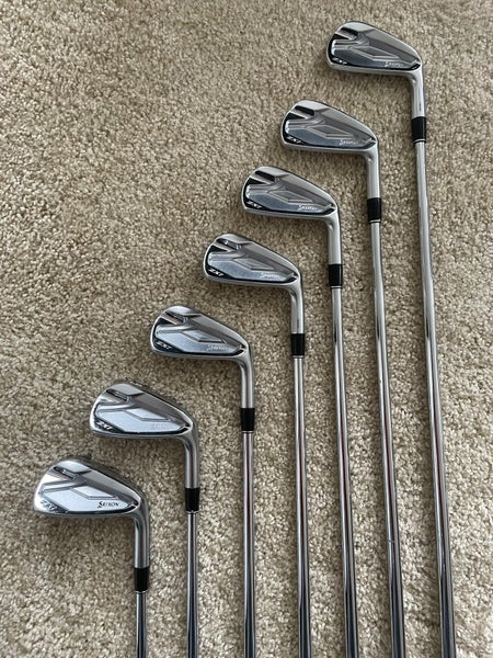 Men's Right Handed Stiff Flex Steel Shaft ZX7 Iron Set