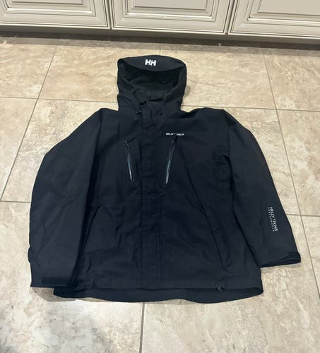 Helly Hansen Black Soft Shell Mountain Professional Series Jacket Men’s XL