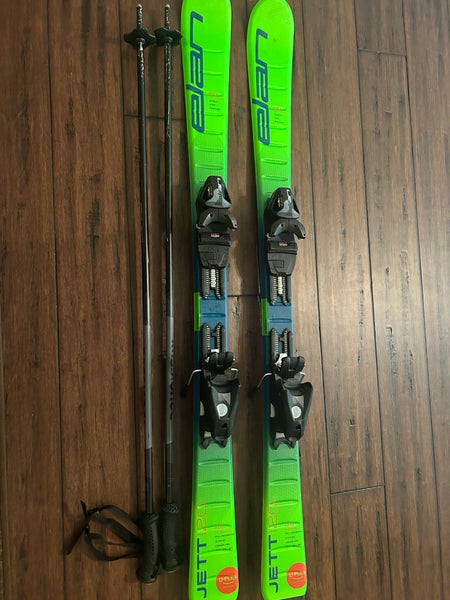 Elan Ski’s and Poles 120cm
