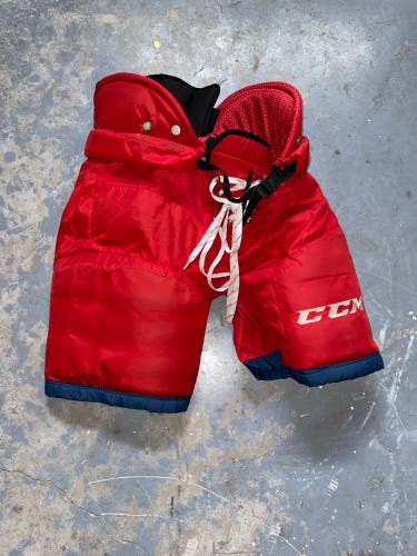 Sean Kuraly -Lightly Used Pants - Columbus Blue Jack Team Issued CCM HP45 Pants