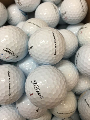 36 Titleist Pro V1x 2021 Near Mint AAAA Used Golf Balls