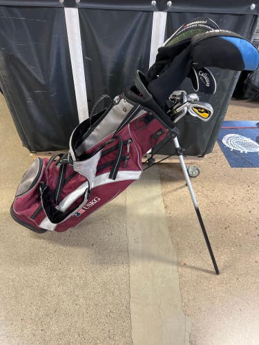 Used Junior US Kids Golf Left Clubs (8 Clubs)