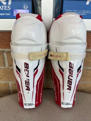 A1-1 Youth Used Bauer Shin Pads 10" Retail