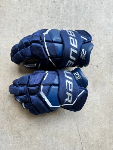 Used Bauer Supreme 2S Pro Gloves 14"
