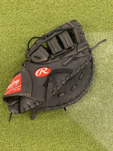 Used Game Ready Rawlings Renegade 1st Baseman Baseball Right Hand Throw Baseball Glove 12.5"