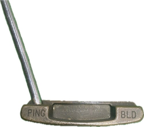 Ping BLD Putter Steel Shaft RH 34”L New Grip! **READ**