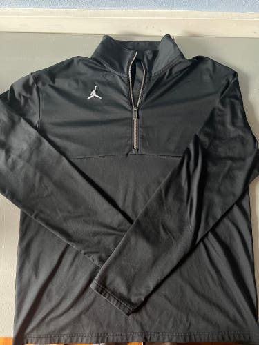 Nike Jordan black quarter zip jacket
