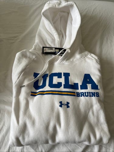 UCLA sweatshirt under armour - white XL