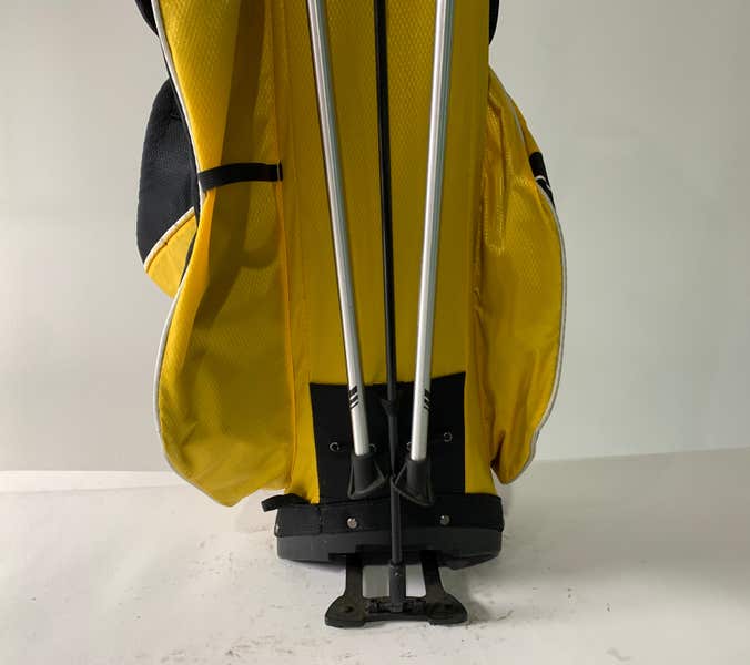 Sun Mountain Three.5 Stand Bag Yellow 4-Way Divide Dual Strap Golf