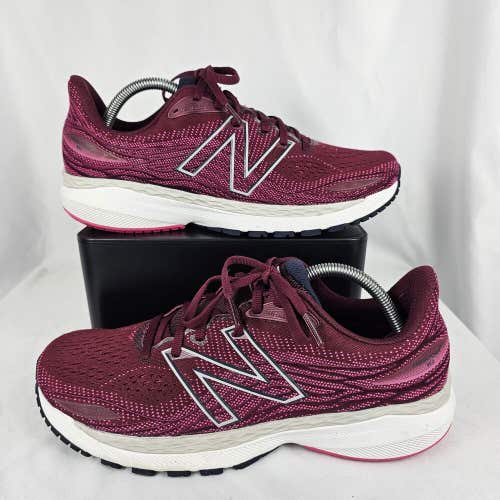 New Balance Shoes Womens 11 Pink Red Fresh Foam X 860v12 Running Casual Sneakers